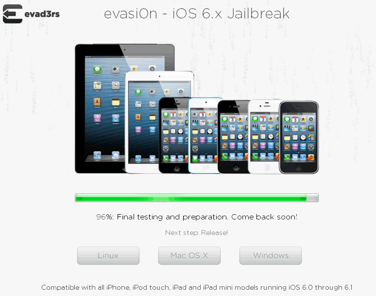 Jailbreak iminent pentru iOS 6.x si iphone 5 – Update #4