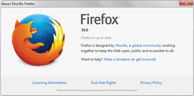 Mozilla a lansat Firefox 39