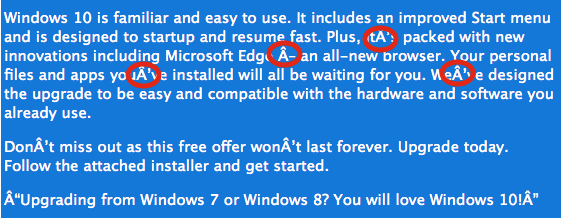 Atentie la e-mailurile false care va indeamna sa faceti upgrade la Windows 10