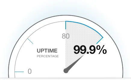 Uptime si downtime in cazul hostingului shared